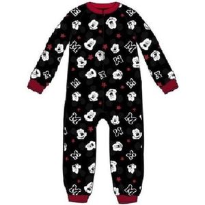 Mickey Mouse onesie - zwart - maat 104 - Disney huispak