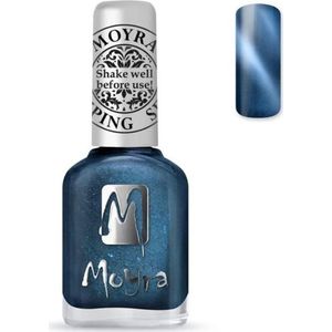 Moyra Stamping Nail Polish 12ml SP33 CAT EYE BLUE