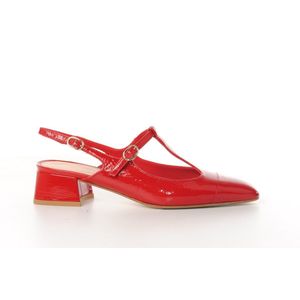 Maury dames pump Mathilda lakleder rood