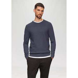 s.Oliver - Gebreide Trui - Regular Fit - Ronde Hals