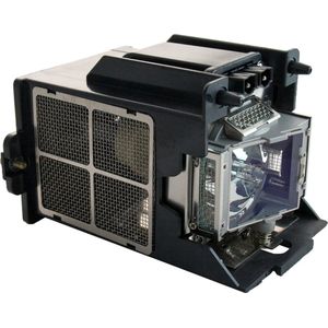 Beamerlamp geschikt voor de DIGITAL PROJECTION HIGHLITE CINE WUXGA 660 beamer, lamp code 111-100A. Bevat originele P-VIP lamp, prestaties gelijk aan origineel.