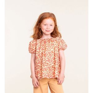 Oilily Baydee Blouse - Blouses - Katoen - Meisjes - Kinderen - Regular Fit - Wit - 110