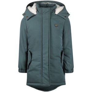 Koko Noko - Parka Jas - Steel Blue - Meisjes