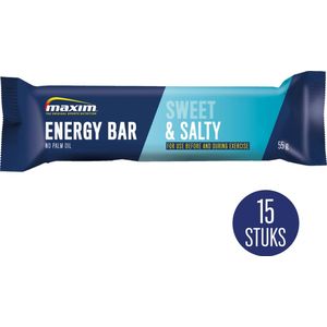 Maxim Energy Bar - 15 x 55g - Energierepen - Sportvoeding - Sweet & Salty