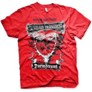 Harry Potter Heren Tshirt -S- Triwizard Tournament Rood
