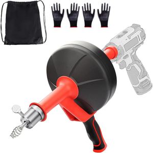 Lexium Ontstoppingsveer - Afvoer ontstopper - Gootsteenontstopper - Rioolontstopper - Toilet ontstopper - Wc ontstopper - Rioolveer