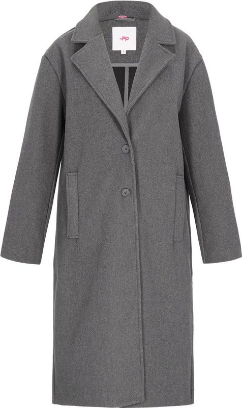 MYMO - Tussenmantel - Antraciet - Klassieke Mantel
