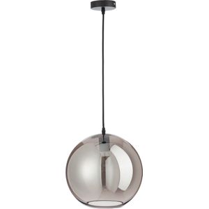 J-Line lamp Bol Spiegel - glas - zilver - large