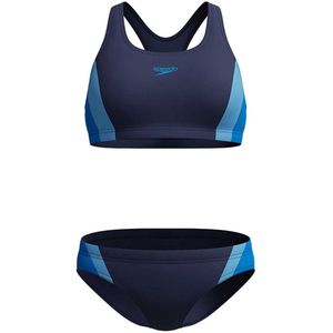 Speedo - Bustierbikini - Lagoon Blue - Sneldrogend - Set van 2 Stuks