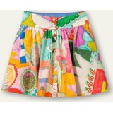 Oilily Spaak - Rok - Meisjes - Blauw - 92/2T