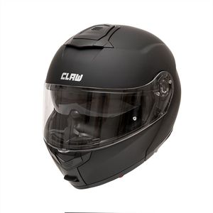 CLAW Travel-S Systeemhelm Motorhelm Mat Zwart - Maat XXL