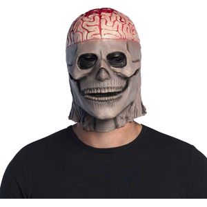 Boland - Latex hoofdmasker Brain skull - Volwassenen - Skelet - Halloween en Horror