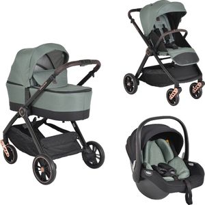 Cangaroo Macan Green 3-in-1 Kinderwagen Incl. i-Size Autostoel