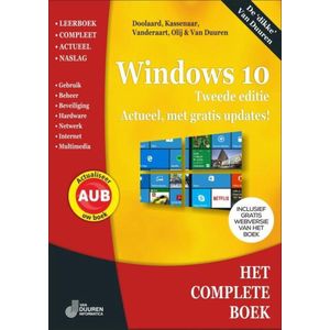 Het complete boek  -  Het Complete boek Windows 10 2e editie