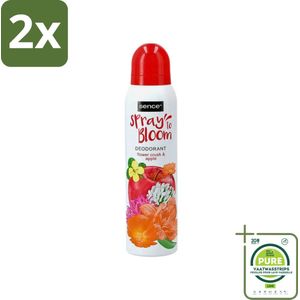 Sence - Body-X Women - Deodorant - Spray - 150 ml - Voordeelverpakking - 2 stuks - Vrouwelijke deodorant - Deodorant spray