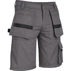 4WORK Murcia Multipocket Grijs Shorts Heren