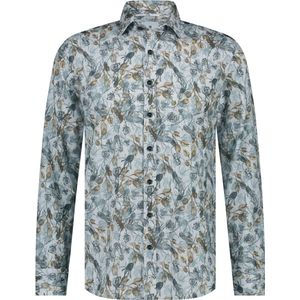 State of Art - Casual Shirt - Gebloemd - Lange Mouw - 100% Katoen