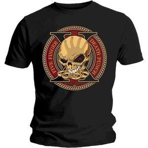 Five Finger Death Punch Heren Tshirt -L- Decade Of Destruction Zwart
