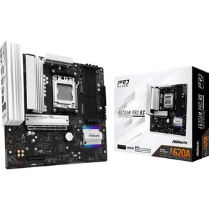 AsRock A620AM Pro RS - Moederbord - mATX - HDMI/DP - DDR5 - AM5