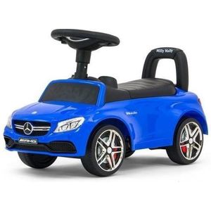 Milly Mally Loopauto Mercedes Junior 63 X 28 X 38 Cm Staal Blauw