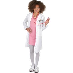LUCIDA - Dokter kostuum voor meisjes - M 122/128 (7-9 jaar)