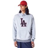 New Era - Oversized Hoodie - Grijs - Los Angeles Dodgers MLB Rib Infill