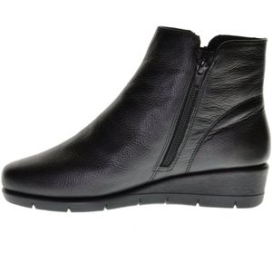 Hush Puppies - Enkellaarzen - Zwart - Dubbel Rits