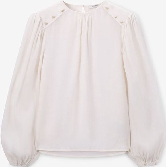 Sissy-Boy - Blouse - Wit - Pofmouwen