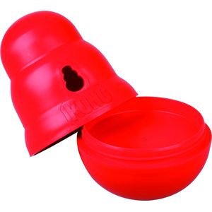 Kong Snack Dispenser Wobbler - Speelgoed Hond - maat S - 15 cm - Rood