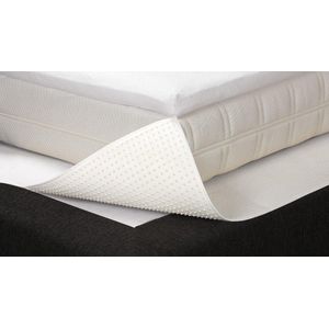 Beter Bed Topper Molton Hoeslaken en Anti-Slip Matrasonderlegger - Beschermingspakket Boxspring - 140x210/220x10 cm