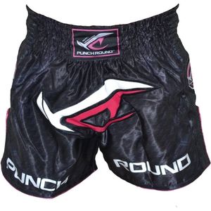 PunchR NoFear Dames Kickboks Broek Zwart Roze - M