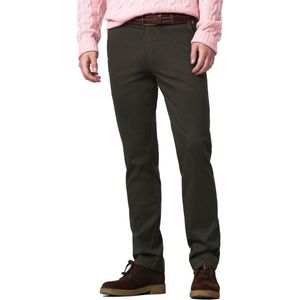 MEYER - Chino - Donkerbruin - Katoen - Regular Fit