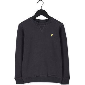 Lyle & Scott Classic Crew Neck Fleece Truien & Vesten Jongens - Sweater - Hoodie - Vest- Grijs - Maat 128/134