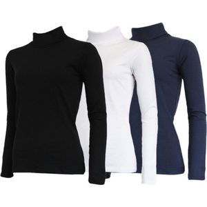 Campri - Skipully - Wintersportpully - Zwart - 3-Pack