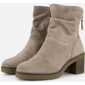 Feyn - Enkellaarsjes - Beige - Suede