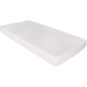 MamaLoes - Jersey - Hoeslaken - Wit - 70 x 140/150 cm
