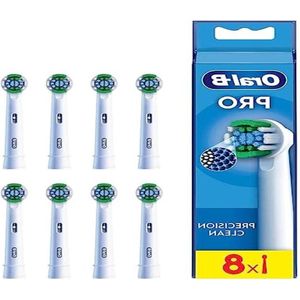Precision Clean Elektrische Tandenborstel Borstels - 8 stuks