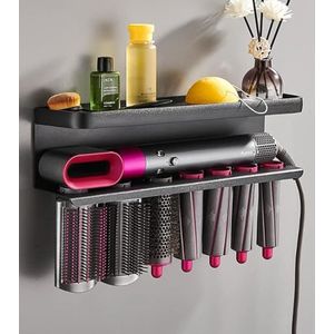 Hairdryer Holder / Hairdryer Holder and Hair Straightener - Hair Dryer Holder, Curling Iron and Hair Straighteners Holder