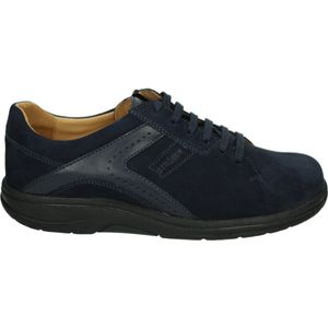Strober - MALIO 86045H - Vrije tijdsschoenenHeren veterschoenHeren sneakersCasual - Kleur: Blauw - Maat: 41