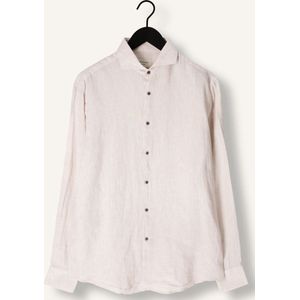 Gentiluomo S9226-120 Overhemden Heren - Zand - Maat 38
