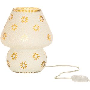 J-Line lamp Bram - glas - geel - small