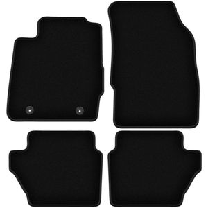 BASIC zwarte veloursmatten voor: Ford Fiesta MK7 hatchback (2008-2011)