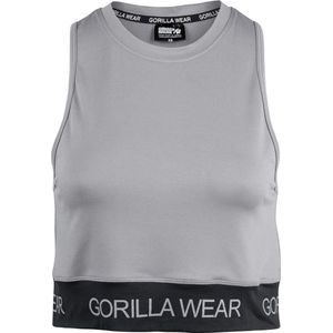 Gorilla Wear Colby Cropped Tank Top - Grijs - XL