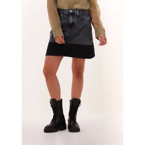 Calvin Klein A-line Utility Mini Skirt Rokken Dames - Donkergrijs - Maat 28