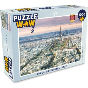 Puzzel Parijs - Eiffeltoren - Stad - Legpuzzel - Puzzel 1000 stukjes volwassenen