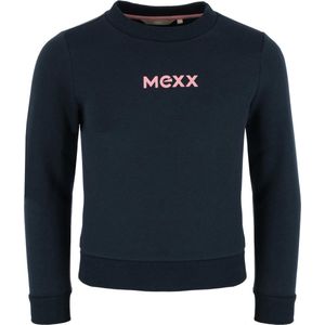 Crew Neck Sweater Meisjes - Navy - Maat 110-116