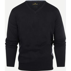 Steppin' Out Trui Cotton Cashmere V-hals Navy - Maat M - Heren - Pullovers