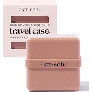 Kitsch Bottle Free Beauty Travel Case - zeepdoosje voor 2 shampoo/conditioner bars