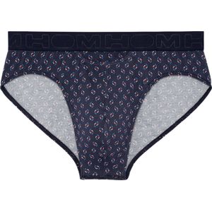 HOM - Cyrus Mini briefs H01 - Navy print - mannen - S