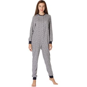 Merry Style Meisjes Jongeren Pyjama Jumpsuit - Lange mouwen - Lange broek - Katoen - MS-MS10-335-PJ - Melange/Sterren - 170